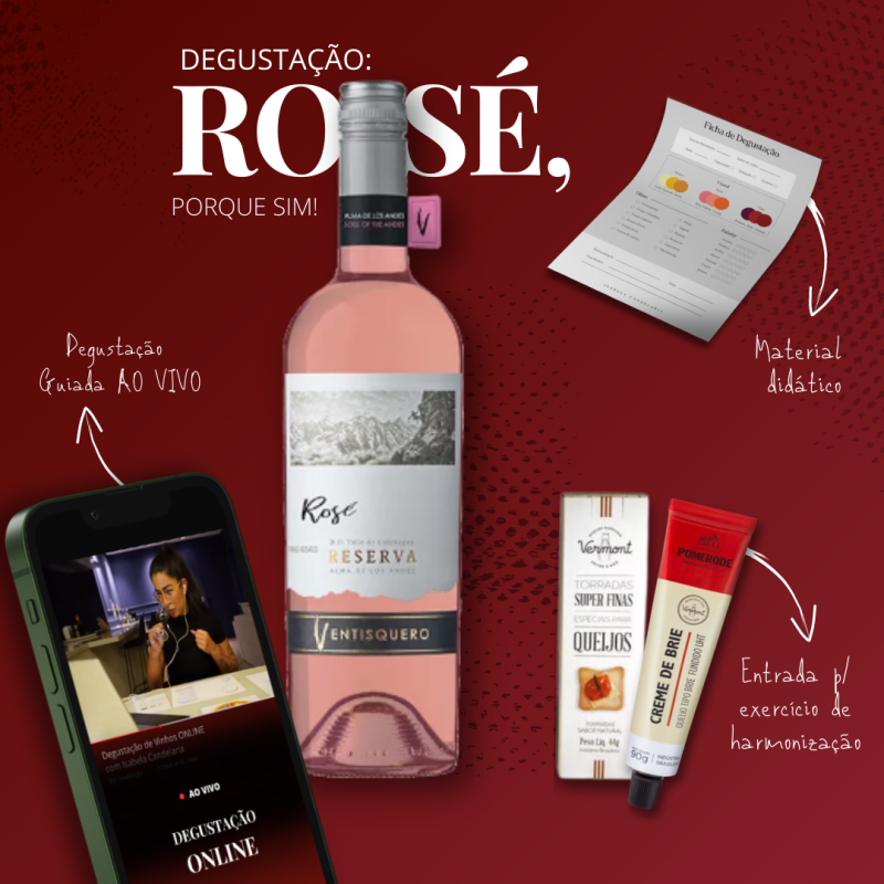 Degustação: Rosé, porque sim!